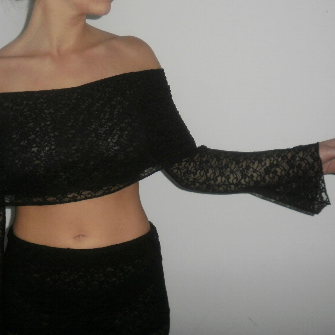 CAZZU TOP BLACK