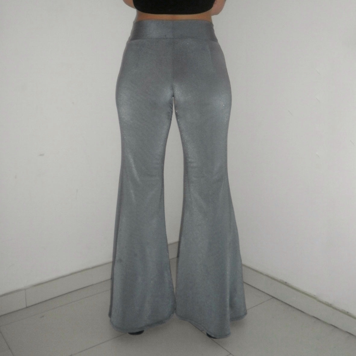 DISCO PANT SILVER