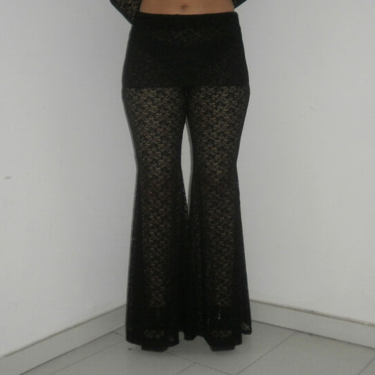 CAZZU PANT BLACK LACE