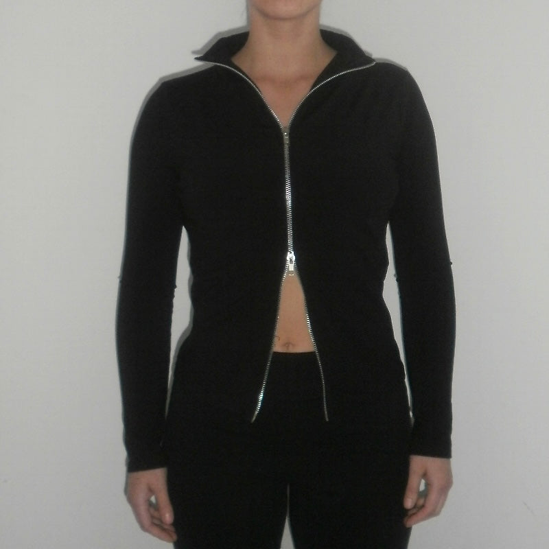 CHAQUETA CREMALLERA BLACK