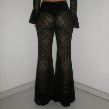 DISCO PANT BLACK LACE